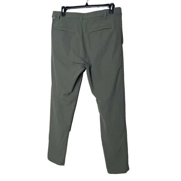 LULULEMON Size 36 Gray ABC Commission Pants Chino Two-Way Stretch 36 x 35 - Picture 2 of 9